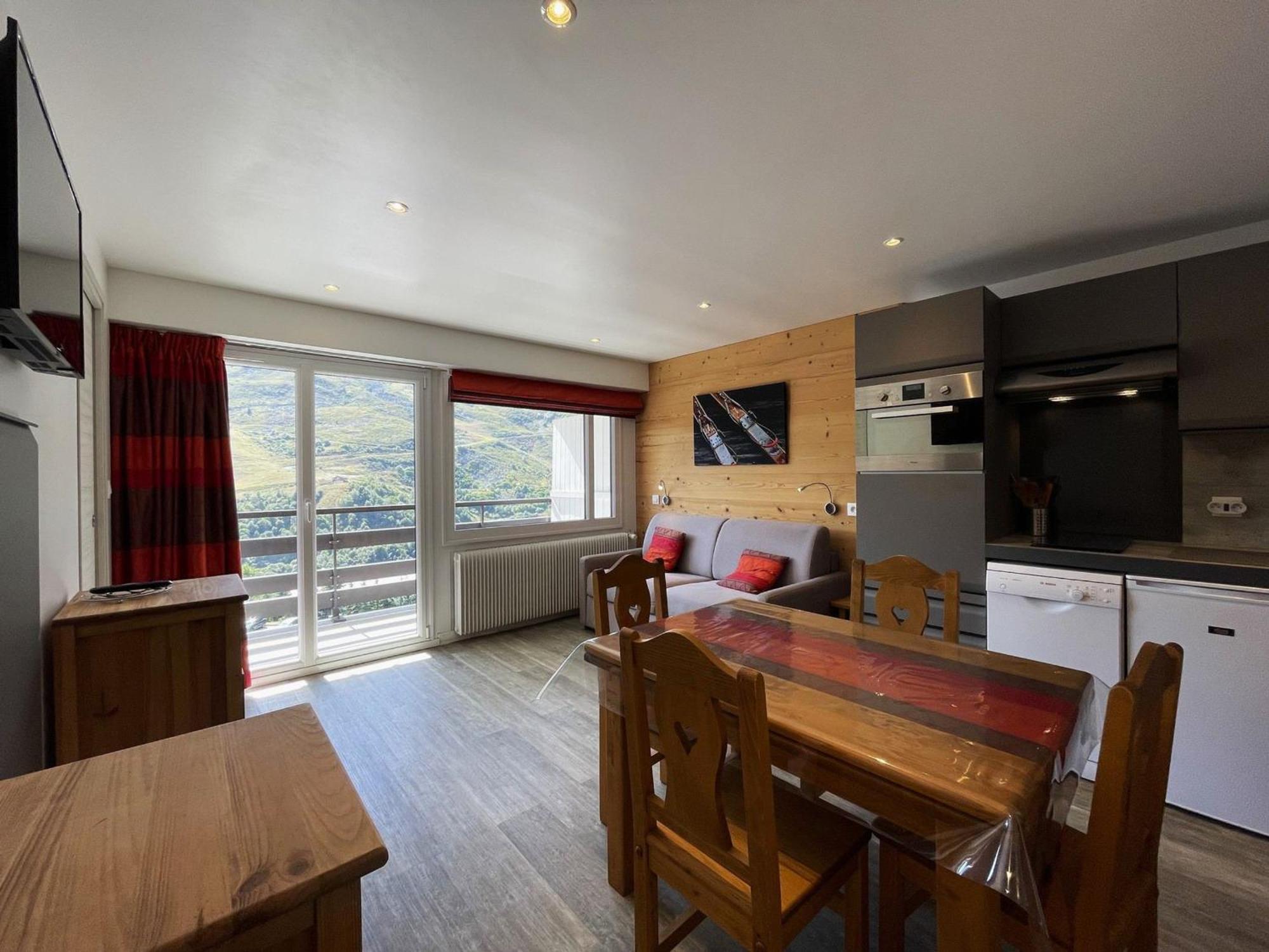 Studio Renove Pour 4, Ski Aux Pieds, La Croisette, Les Menuires - Fr-1-452-230 Saint-Martin-de-Belleville Dış mekan fotoğraf